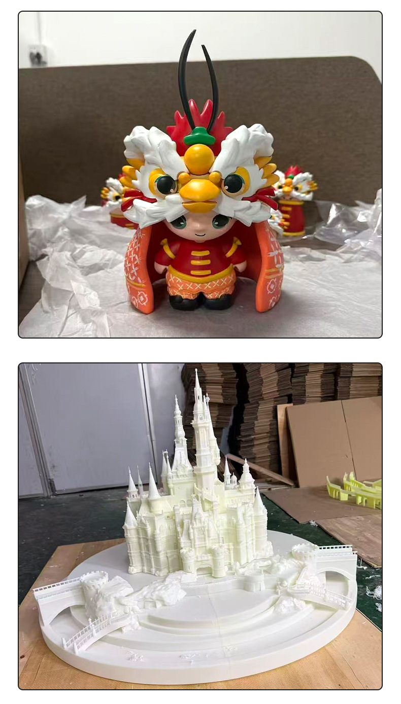 Source Factory 3D Printing Services for Custom Spare Parts and Models, High-Precision Lamination Process, Mold Small-Batch Customization