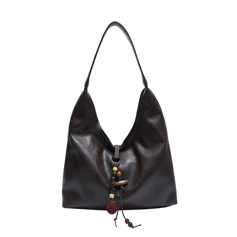 2025 invierno nuevo estilo de alta calidad bolsas de brazo coreanas de moda de gran capacidad bolsas de mano bolsas de hombro retro de viaje de mujer