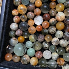 天然カラー幽霊水晶玉散珠四季幽霊水晶裸石半製品