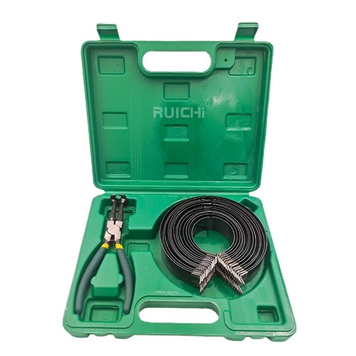 Automotive plastic box piston ring pliers disassembly and assembly set 14-turn manually adjustable piston ring tight hoop piston pliers set