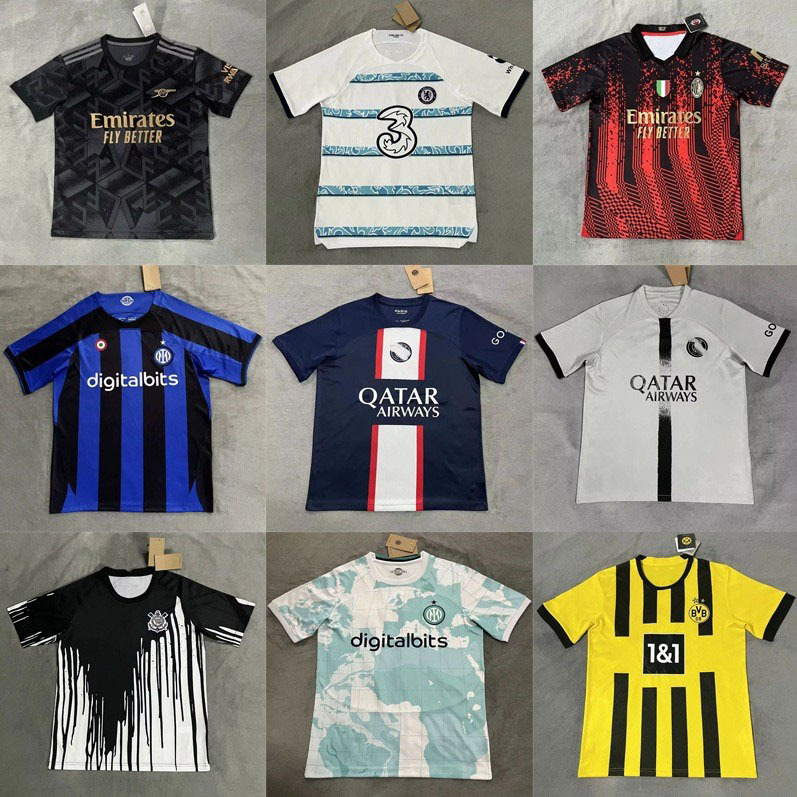 Futbol forması - Paris, Inter, Arsenal, Chelsea üçün