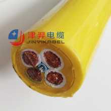 矿用龙门吊垃圾吊聚氨酯卷筒电缆 卷筒电缆4*10mm2+4*4mm2