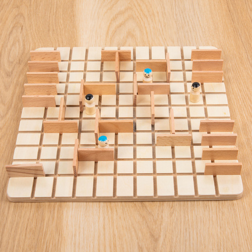 Wooden toys step-by-step chess children's adult educational board game primary school students parent-child interactive game two-person battle