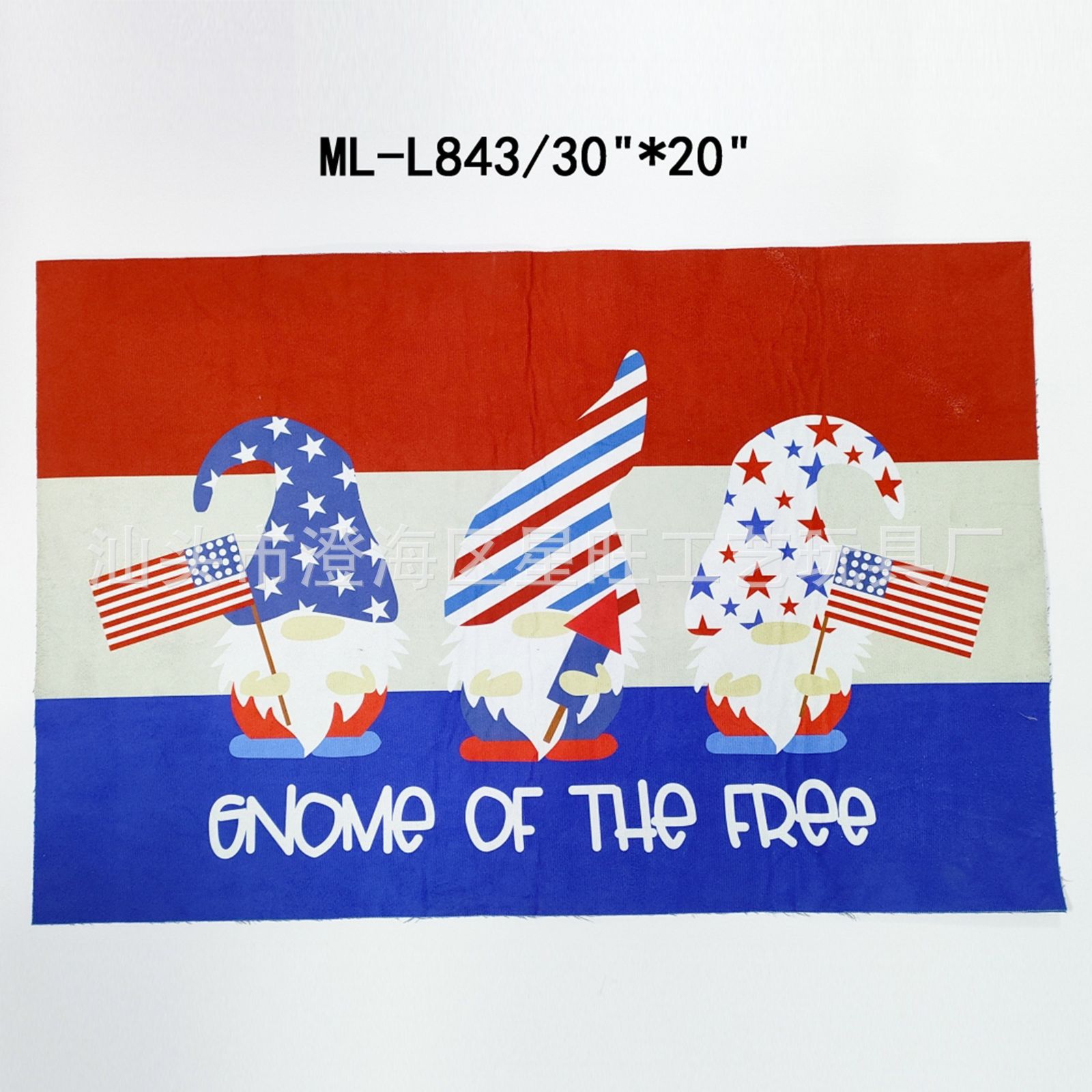 Día de la independencia personalizado transfronterizo muñeca sin cara muñeca adornos colgante día de la independencia pájaros adornos colgante personalizado