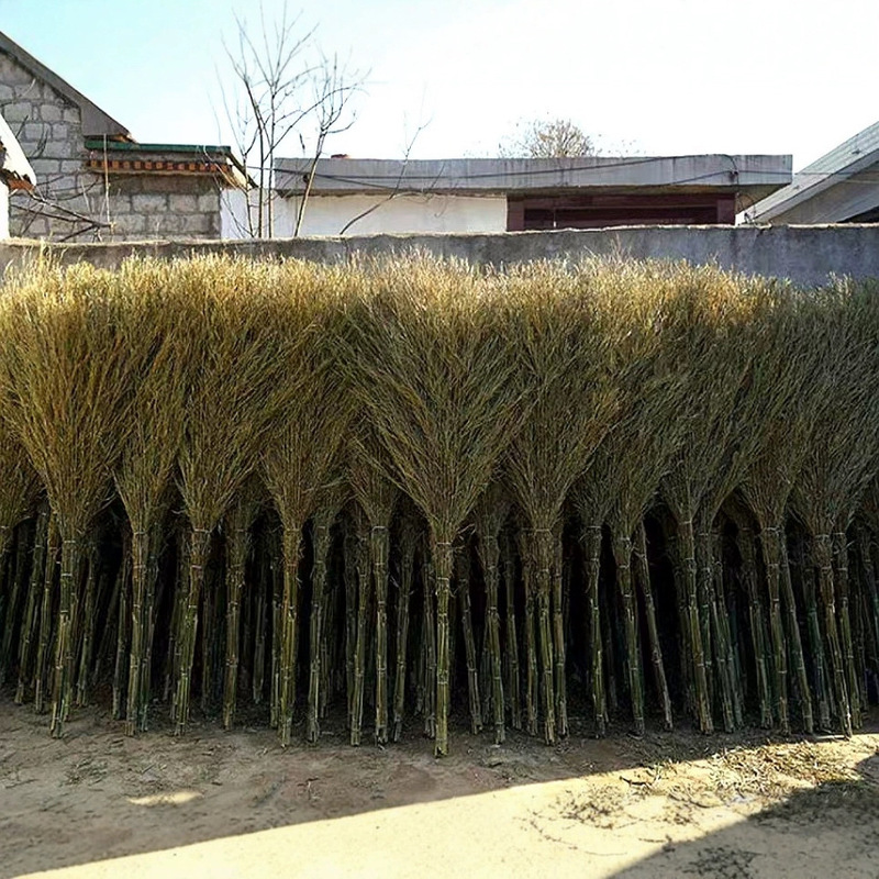 Bamboo broom big broom old-fashioned broom sanitation outdoor workshop special broom small broom road sweeping Bamboo broom big broom old-fashioned broom sanitation outdoor workshop special broom small broom road sweeping