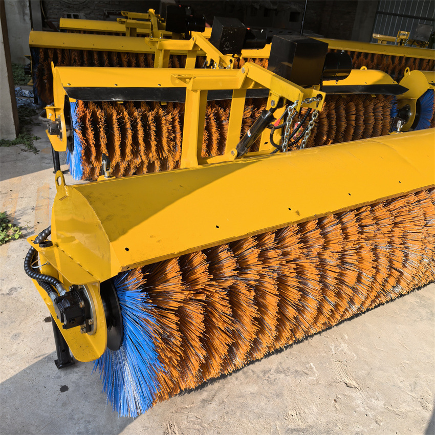 装载机扫雪机 扫雪头滚刷 车载式除雪机 一机多用多功能清雪车