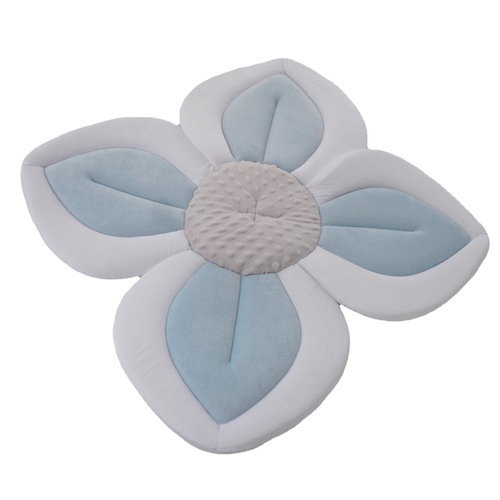 New creative style cute baby bath mat newborn petal baby bath mat sunflower cushion cushion