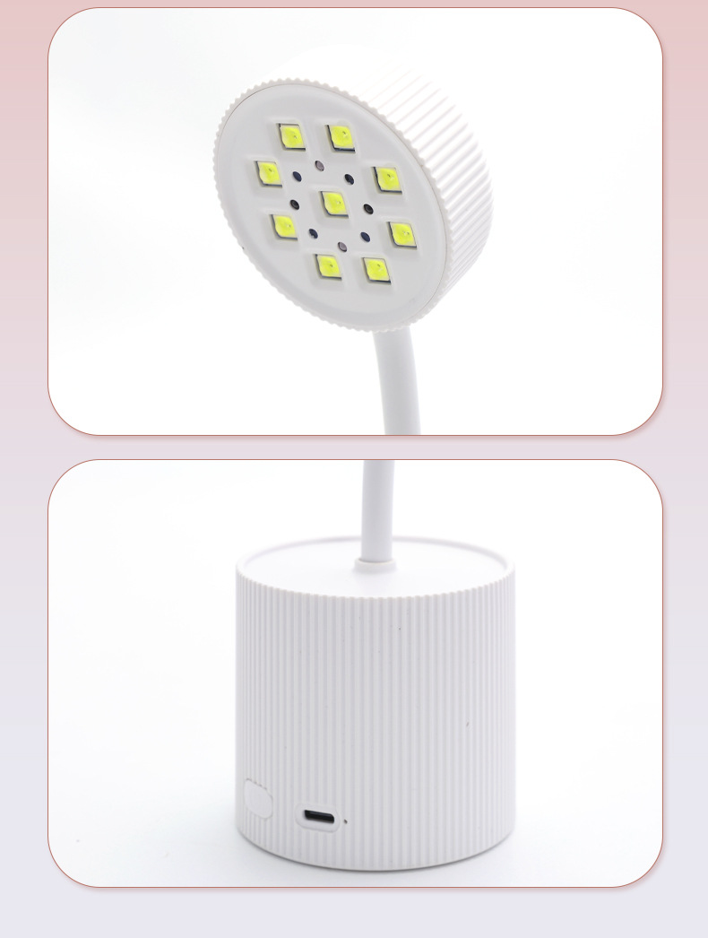 Cross-border storage desktop manicure light therapy lamp UV lamp smart sensor quick-drying nail gel curing lamp manicure machine