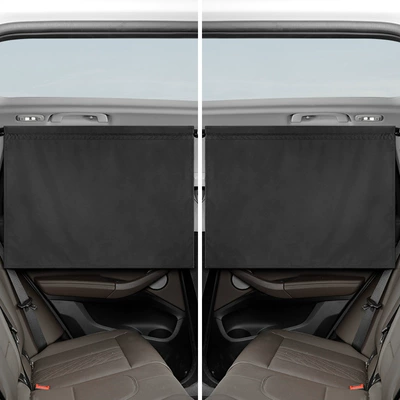 Privacy Curtains, Anti-Peep Curtains, Car curtains - 2-pieces-of-side-windows-5576cm
