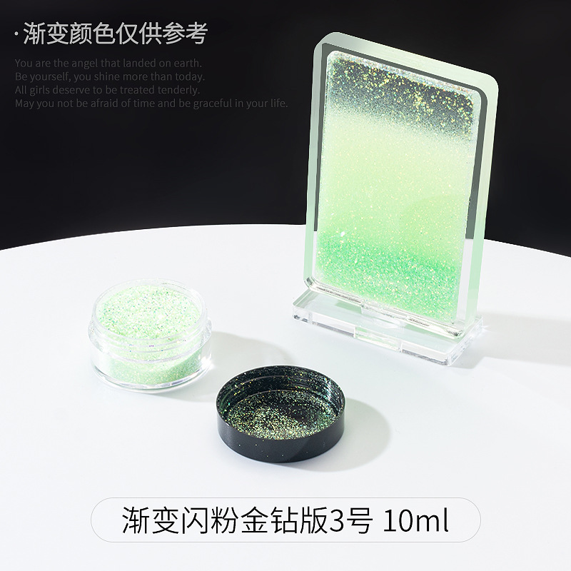 polvo brillante DIY material sequinilla goteo AB molde resina UV aceite Mahjong relleno joyas auriculares ilusión