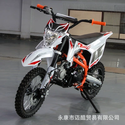 110Cc Off-Road Motorcycle Mountain Cross-Country Pit Bike Two-Wheeled Gasoline-Powered Adult Dirt Bike for Small-Scale Racing