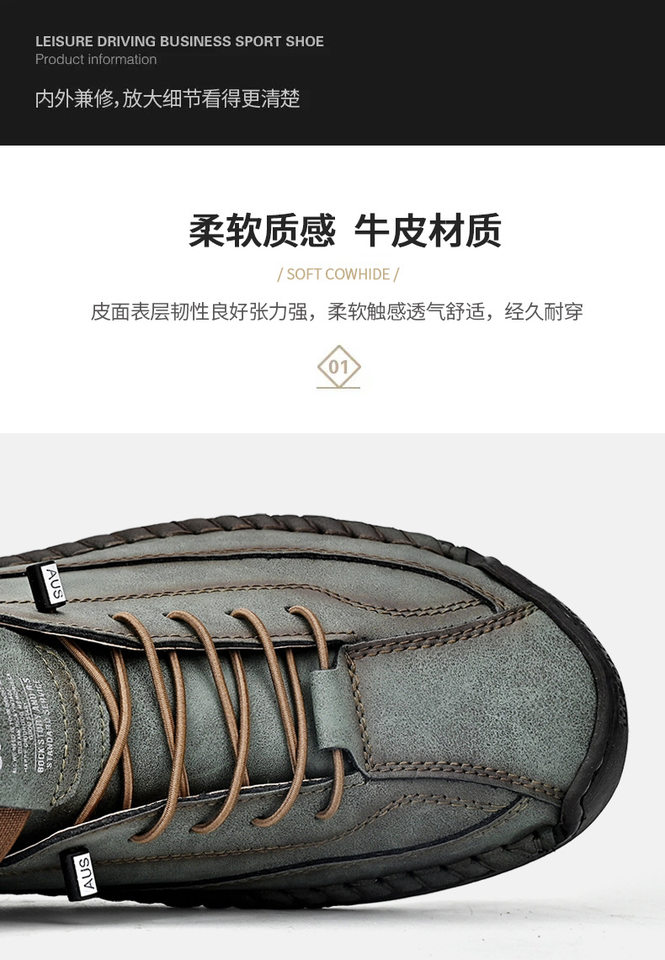 Bốt Martin cổ vừa unisex cỡ lớn, giày bốt da sợi nhỏ đế cao su, phong cách Hàn — 9888 Xanh quân đội, 9888 kaki, 9888 màu xanh lam, 9888 màu đen chi tiết 10