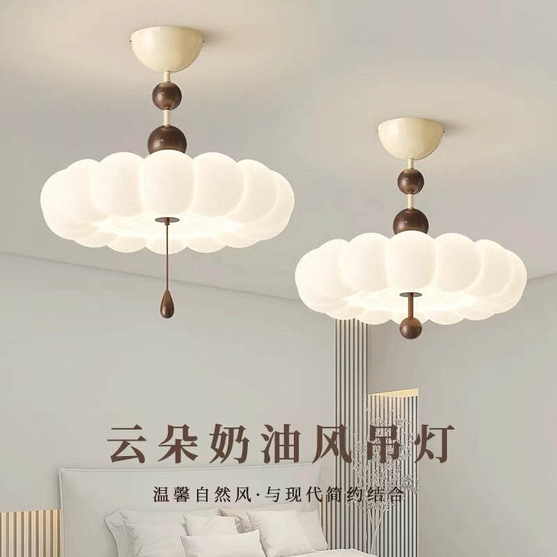Yunduo Full Spectrum Eye Protection Ceiling Lamp French Medieval Master Bedroom Lamp Cream Style Living Room Study Children's Room Lamps Yunduo Full Spectrum Eye Protection Ceiling Lamp French Medieval Master Bedroom Lamp Cream Style Living Room Study Children's Room Lamps
