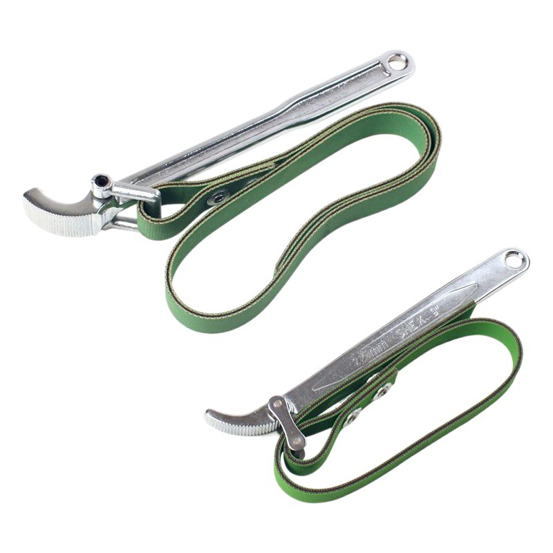 Saike cinturón llave filtro de aceite cinturón llave rápida llave de rejilla de aceite 9 pulgadas 12 pulgadas alicates de cinturón