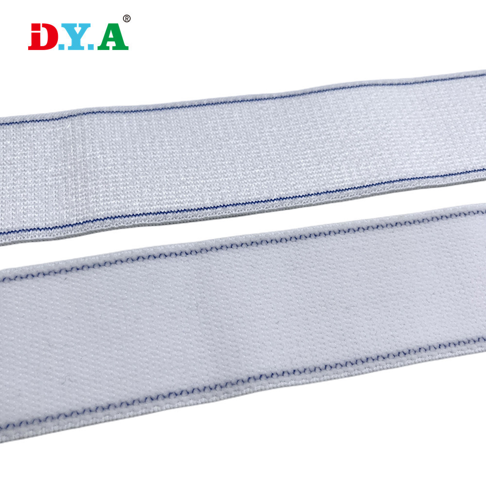 硅胶绑腿贴肤松紧带滴胶防滑带引流绑腿带尿袋绑腿带引流导管绑带