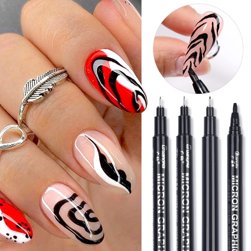 Simple Style Letter Plastic Nail Pen 1 Piece display picture 3