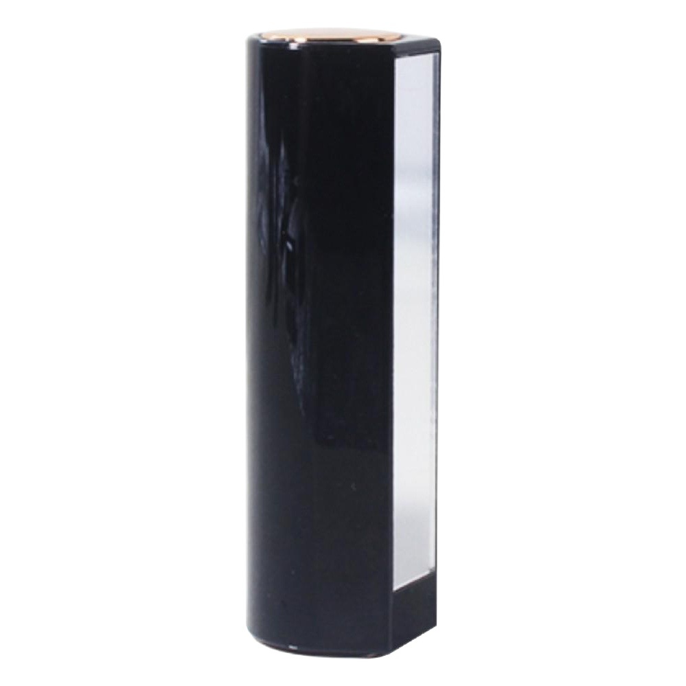 En stock tubo de lápiz labial al por mayor con espejo suministro de plástico 12,1 calibre primavera oro negro rojo paquete de maquillaje lápiz labial tubo vacío