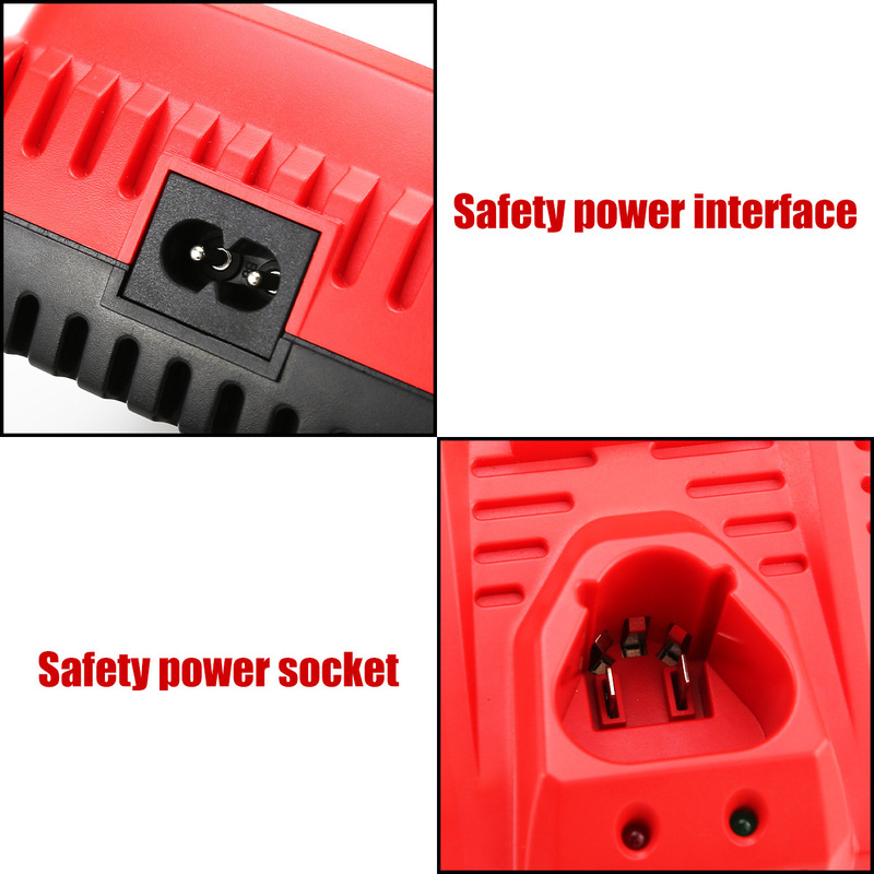 Suitable for Milmiqi 10.8V-12V 3A Lithium Battery Power Tool Battery Charger 12V