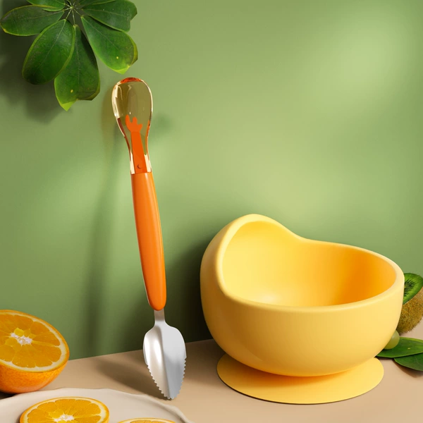 Apple, orange, yellow