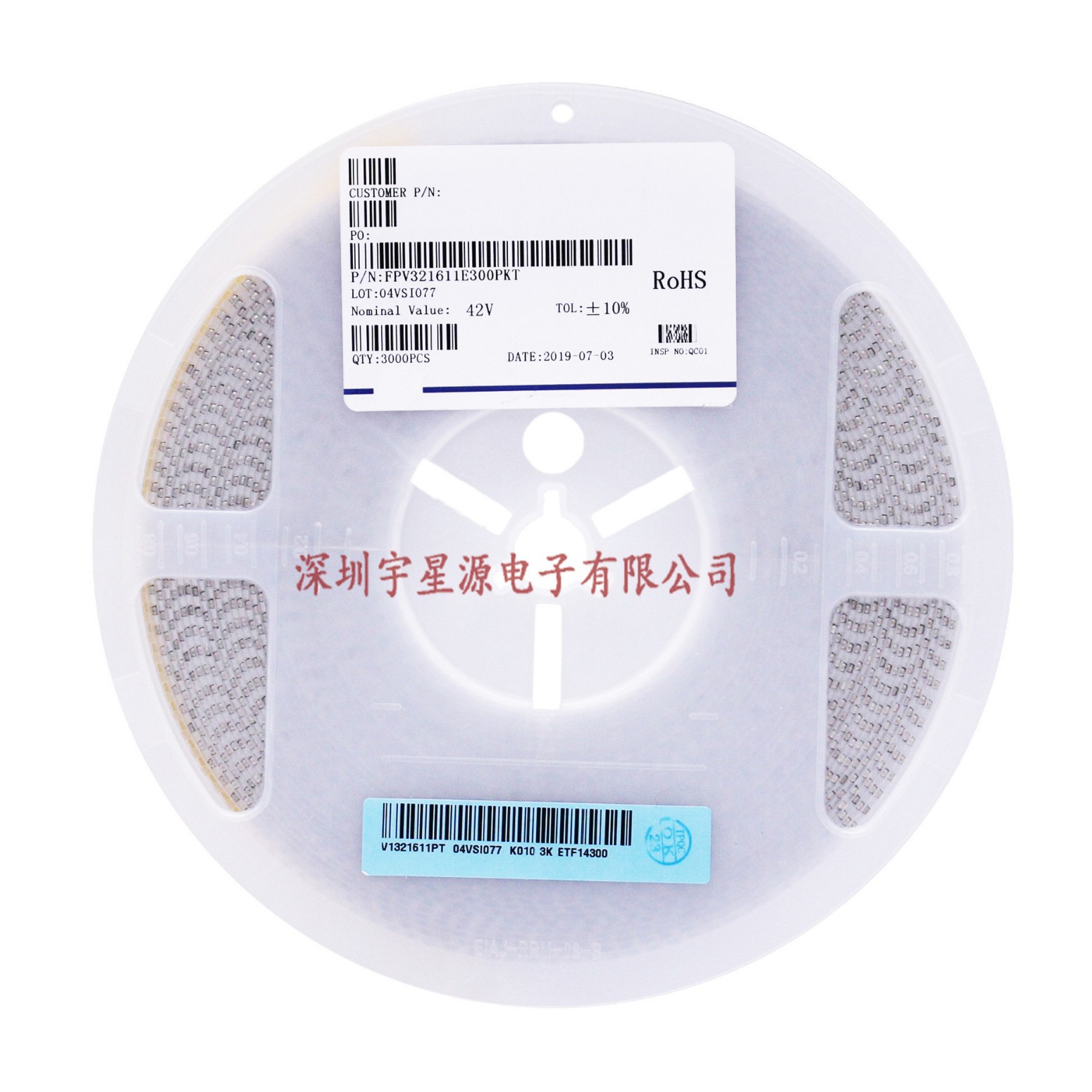 贴片压敏电阻FPV321611E300PKT静电保护器常用电阻器电子1206 30V