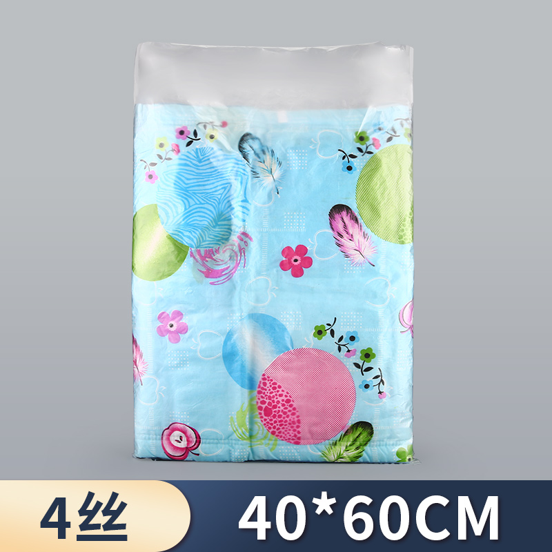 Bolsa de PE esmerilado, bolsa de polvo delgada, 4 filamentos, bolsa de película, bolsa de alimentos, bolsa de plástico de baja presión