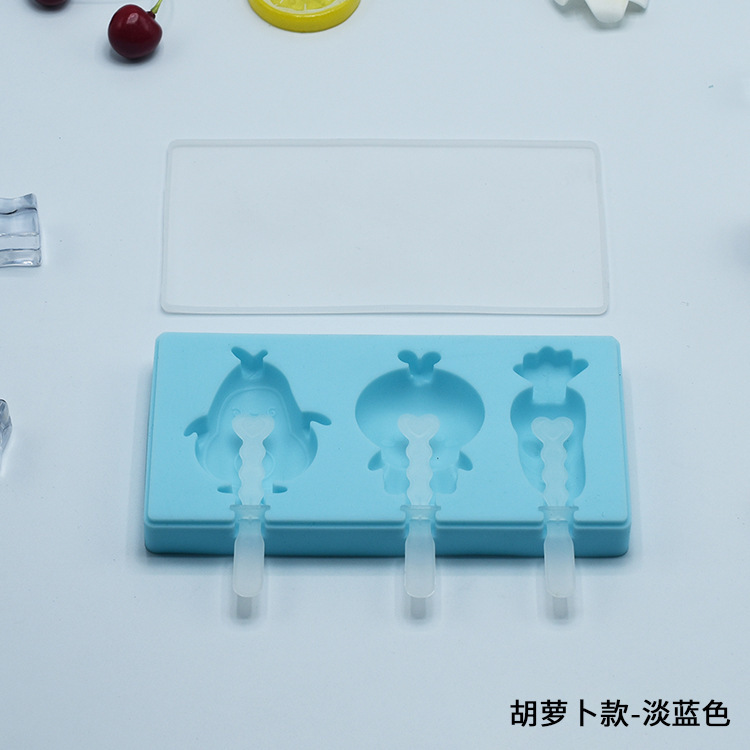 Estilo de Zanahoria-azul claro