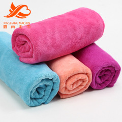 超細纖維毛巾批發汽車美容吸水速乾擦頭毛巾印刷廣告logo禮品毛巾