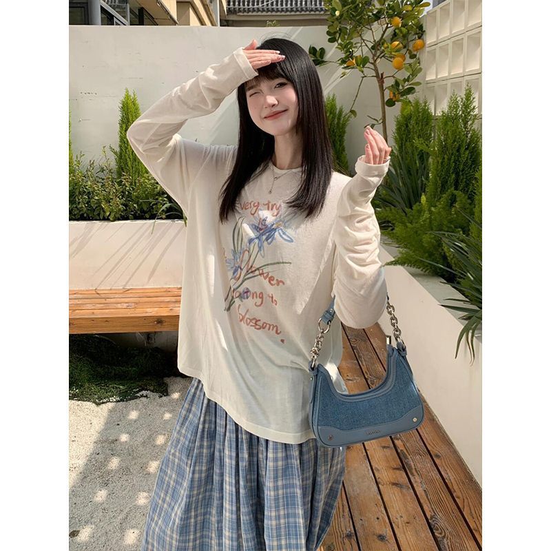 Retro summer long-sleeve