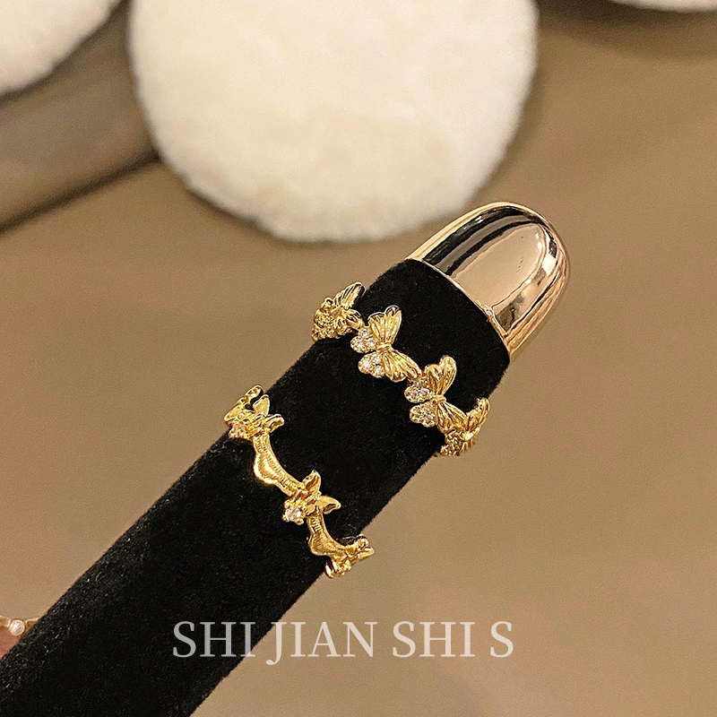 Matte one size universal ring, Italy, light luxury style, high-quality style