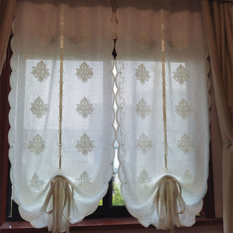 R5X Curtains Can Be Installed Without Drilling, Door Curtains, Partition Gauze Curtains, Kitchen Curtains, Roman Curtains, French Pull-Up Curtains, Bathroom Curtains