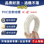 fd龙骨线槽拨开式圆形塑料阻燃线槽配电箱电柜背胶pvc工业理线槽