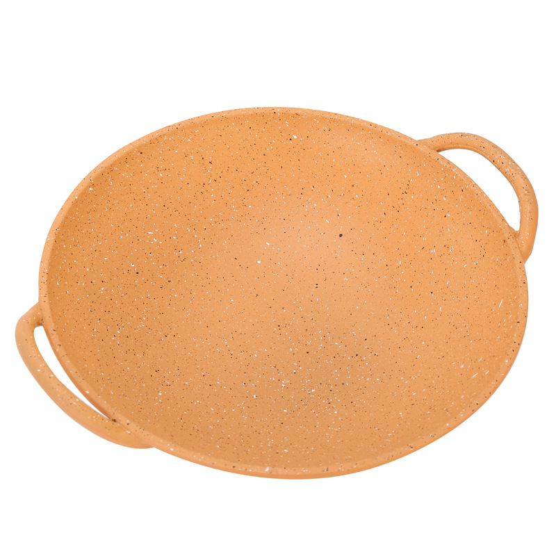 Inboda aluminum alloy earthenware dry pot high temperature non-standing striped stove hot pot alcohol stove solid dry pot pot tableware