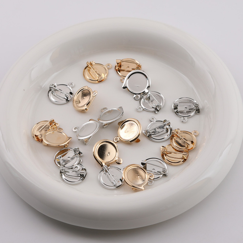 Manufacturer of Metal Flat Trays, Brooch Bases, Pins, DIY Handmade Badge Accessories, and Materials