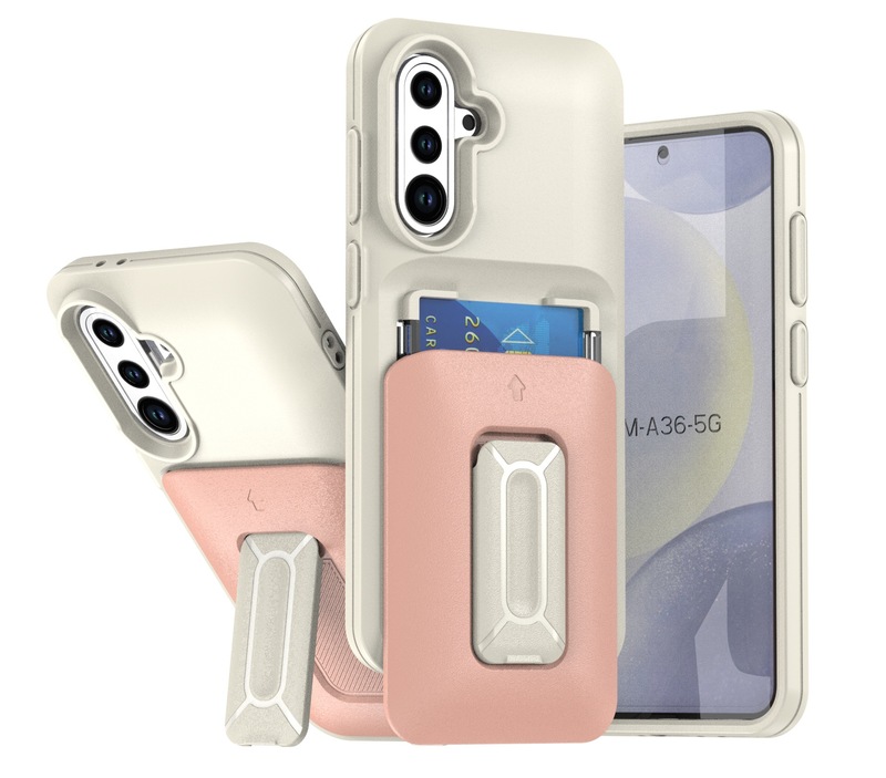 跨境 适用 三星S25ultra支架插卡手机壳A36/S24FE/a55/s24 保护套|undefined