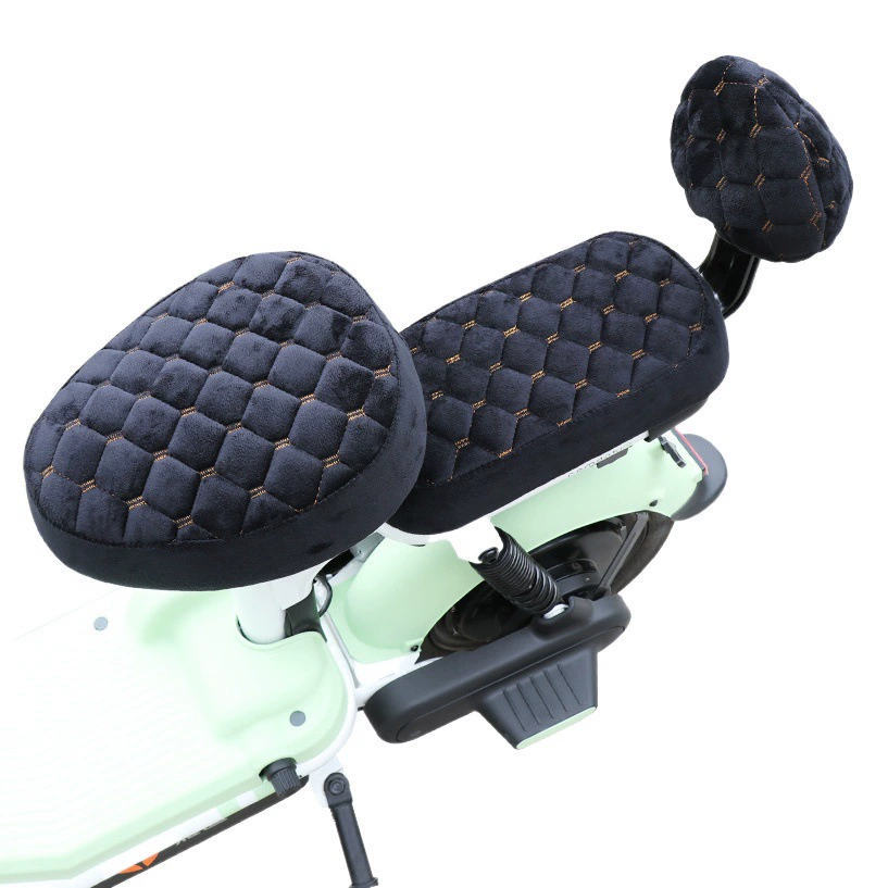 Чехол на сиденье электромобиля, чехол на сиденье электромобиля с флисовой подкладкой, утолщенный чехол на автомобильное сиденье, маленький Электрический велосипед yadiaima