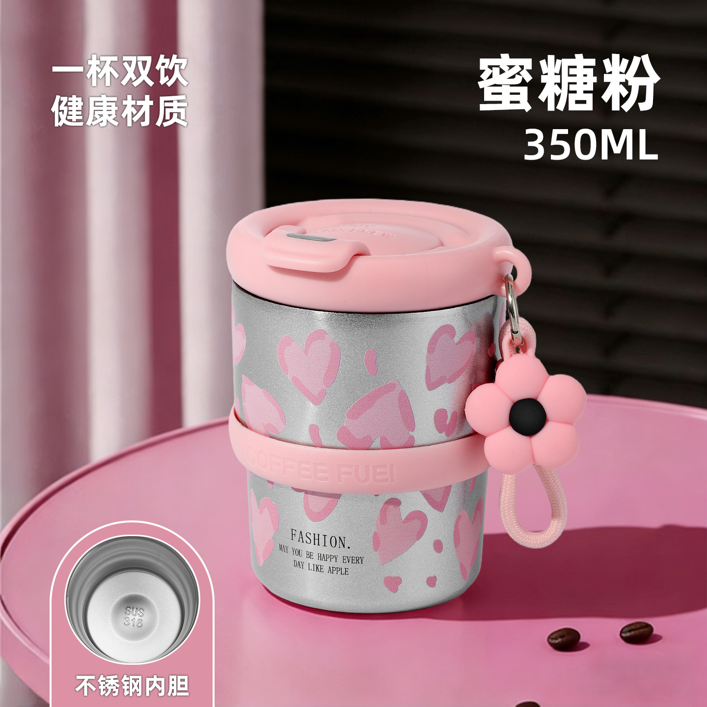 316 tazas de café compactas de acero inoxidable para hombres y mujeres de lujo ligero tazas de aislamiento térmico creativas de alto nivel tazas de paja portátiles al aire libre image 10