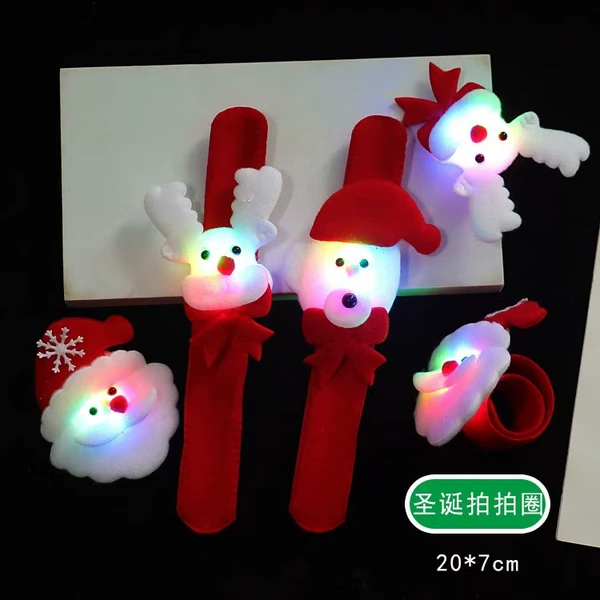 Christmas light-up clap ring