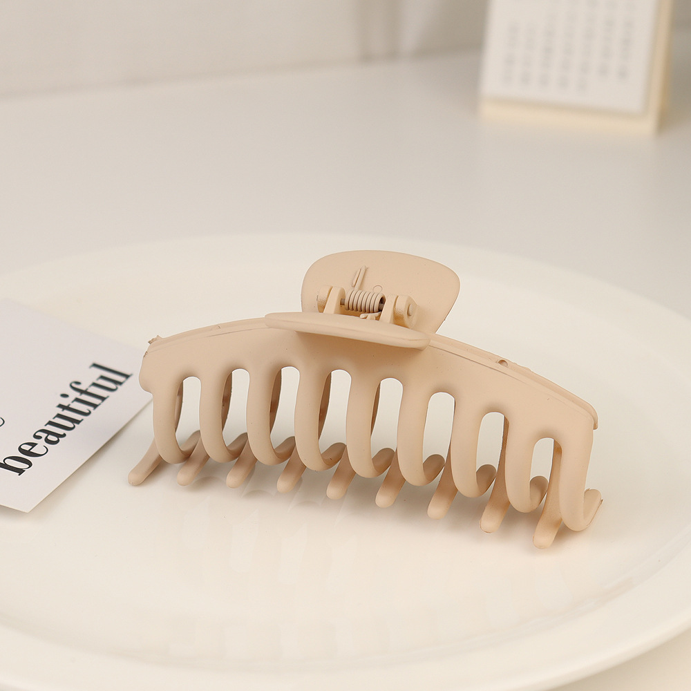 Clip de pelo de baño updo transfronterizo Cabeza trasera clip de pelo grande clip de pelo fijo temperamento clip de pelo clip de tiburón celebridad de Internet