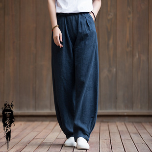 Cotton and linen women's pants lantern pants �����Lѝ���\ѝ