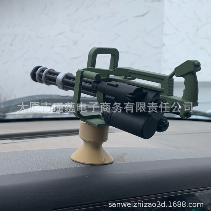 Gatling Gun Dashboard Ornament Rotatable Gatling Machine Gun Dashboard Decoration Gatling Gun Dashboard Ornament Rotatable Gatling Machine Gun Dashboard Decoration