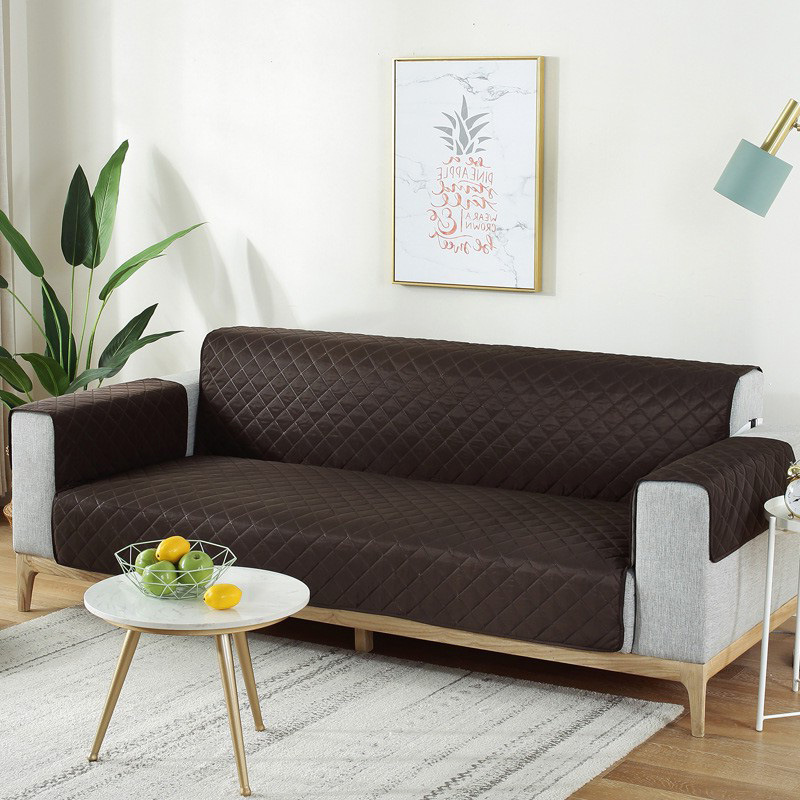 Amazon transfronteriza impermeable sofá cubierta del cojín del sofá del animal doméstico fabricantes de una sola pieza cubierta del sofá universal