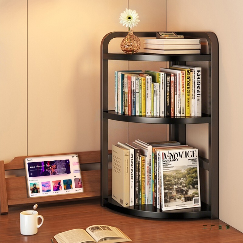 Desktop Storage Rack Bookshelf Simple Office Desk Corner Desk Storage Corner Small Bookcase Triangle Organizer Rack Desktop Storage Rack Bookshelf Simple Office Desk Corner Desk Storage Corner Small Bookcase Triangle Organizer Rack