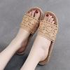 Summer slippers, non-slip footwear indoor, slide, Korean style