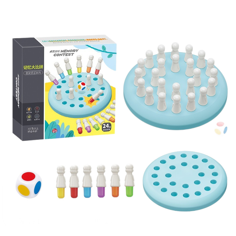 Memoria transfronteriza juegos de mesa de ajedrez comercio exterior juegos de mesa padres-hijos capacitación de observación memoria infantil juguetes de acertijo