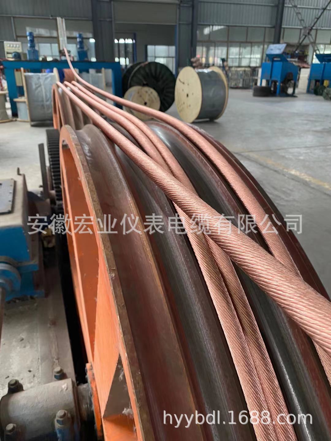 厂家铜芯电缆线硬铜绞线接地裸铜绞线TJ TJR TJX紫铜镀锡线