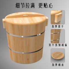蒸しご飯の樽蒸しご飯の商用サイズの蒸しご飯の神器の樽の家庭用の樽のご飯の神の樽蒸しのもち米の木のレトルト
