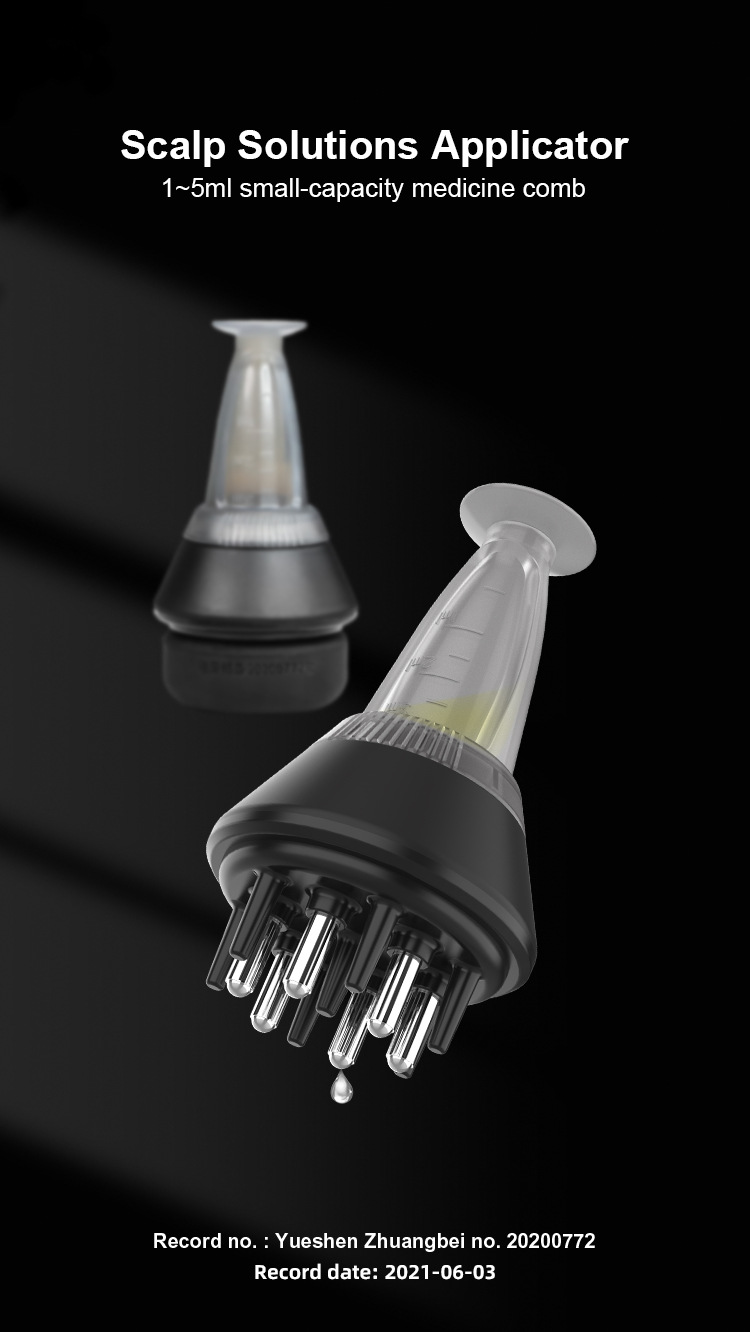 Scalp Applicator Massage Anti Hair Loss Comb Image 2