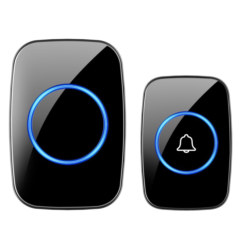Wireless Doorbell Caller Ultra-Long Distance Home Sensor Doorbell Electronic Music Doorbell Cross-Border Manufacturer Wholesale