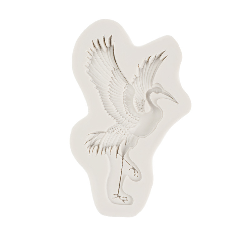 Baihe silicona fondant chocolate DIY molde animal pastel de hornear herramienta decoración adornos