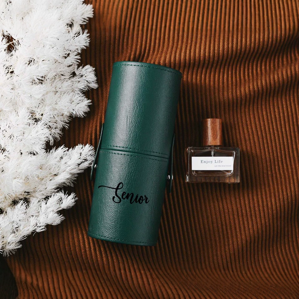 ETSY трансграничная индивидуальная трубка для хранения кистей для макияжа, коробка для хранения кистей для красоты, настольный держатель для ручек с крышкой, бочонок для кистей